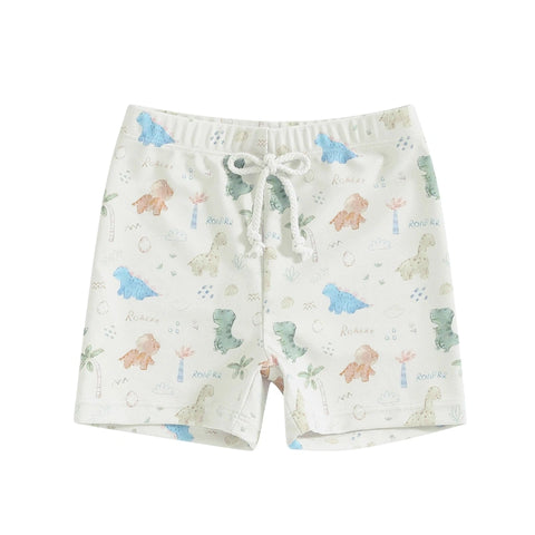 Printed Swim Shorts for Toddler Boys – UPF 50+ Sun Protection! Teeny Pandas