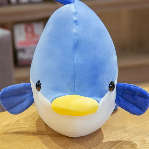 Sunfish Plush Toy – Soft Fish Pillow for Girls, Kids, and Home Decor