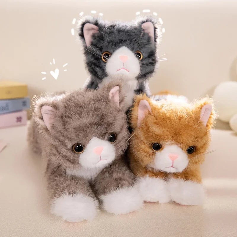 Cute Simulation Cat Plush Toys - product detail view 4