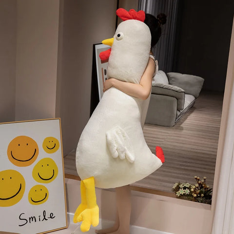 Giant Chicken Plush Toy - Stuffed Animal Sleep Pillow Doll