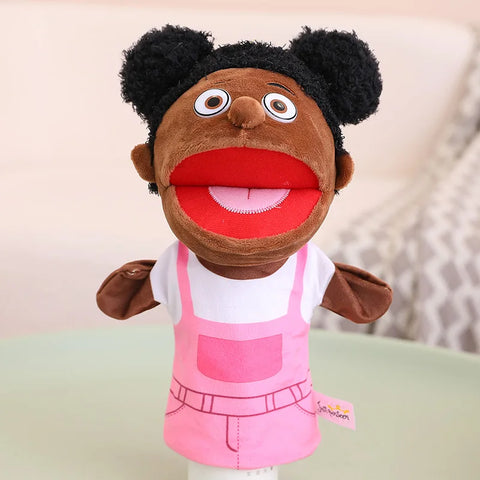 Kids Plush Finger & Hand Puppets – Role Play Toys for Bedtime Stories