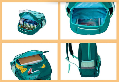 Cartoon Dinosaur Kindergarten School Bag for Boys
