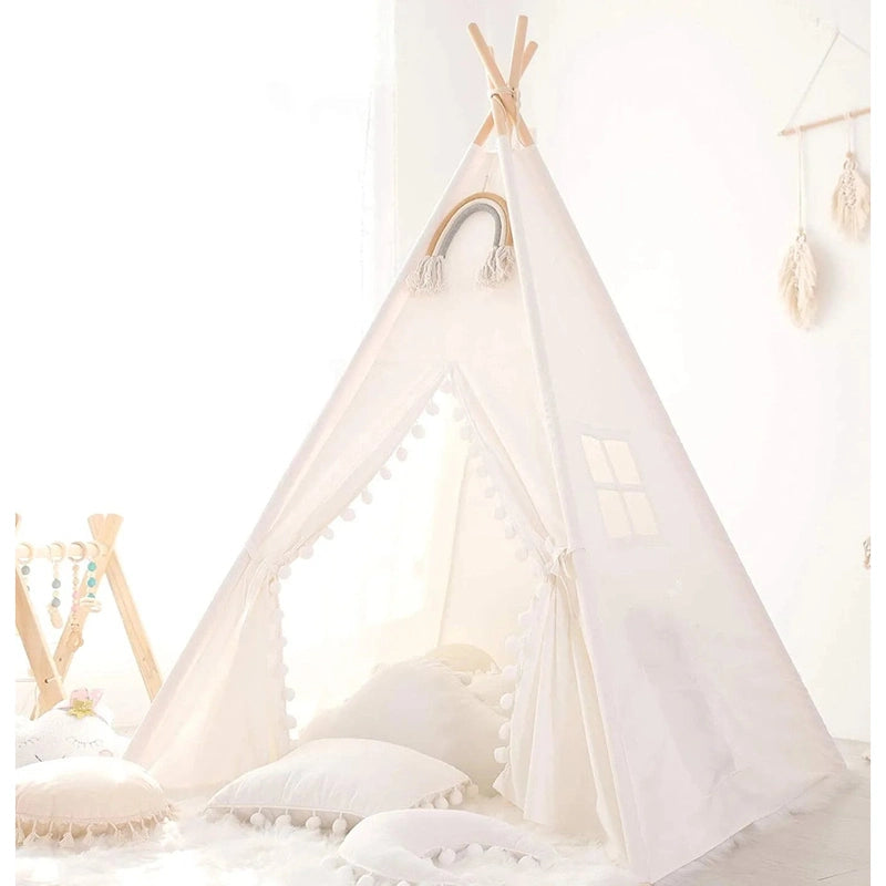Kids Teepee Tent – Indoor &amp; Outdoor Playhouse for Imaginative Fun Teeny Pandas