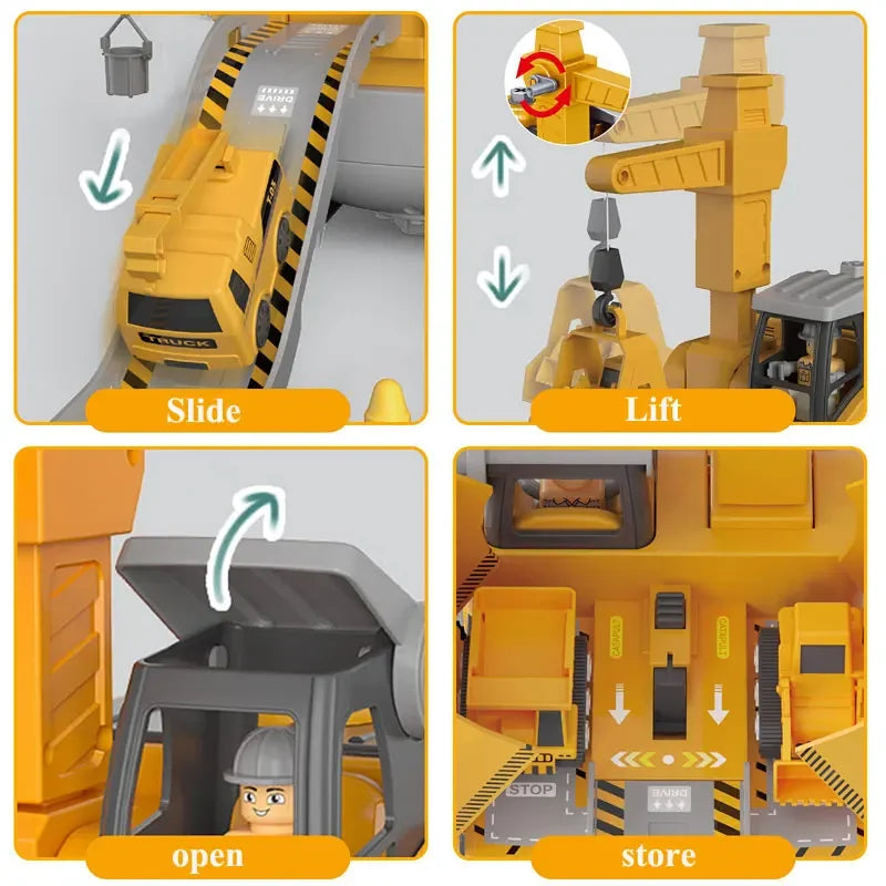Master Builder Engineer Set for Kids - Create a Fun Engineering Experience! Teeny Pandas