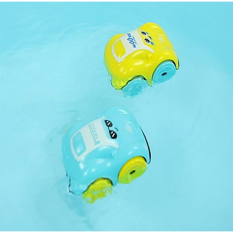 Wind-Up Car Submarine Bath Toy – Dual-Use Water & Land Play