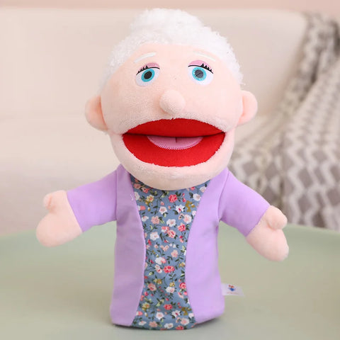 Kids Plush Finger & Hand Puppets – Role Play Toys for Bedtime Stories