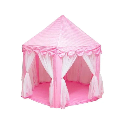 Princess Kids Toy Tipi Tent - Folding Play House for Girls