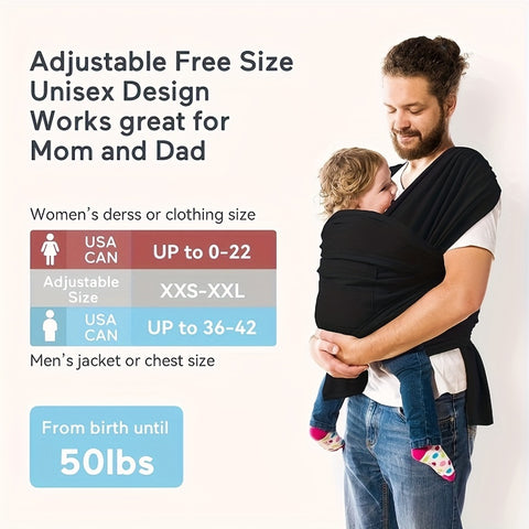 Stretchy Sling Wrap Baby Carrier - Perfect for Newborn Babies