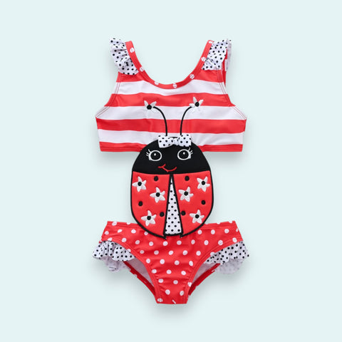 Cute One-Piece Swimsuit for Toddler Babies