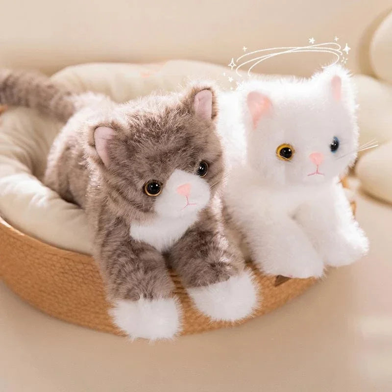Cute Simulation Cat Plush Toys - product detail view 5