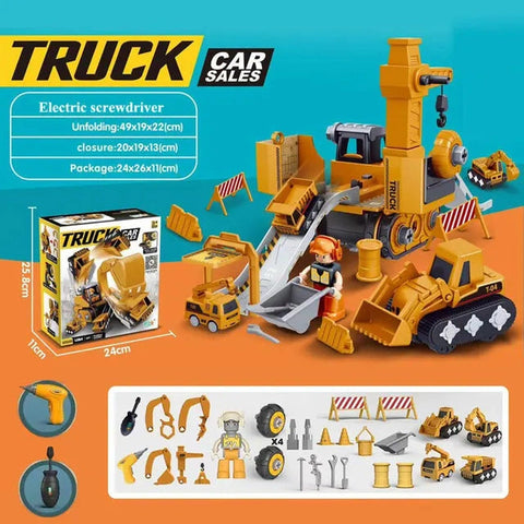Master Builder Engineer Set for Kids - Create a Fun Engineering Experience! Teeny Pandas