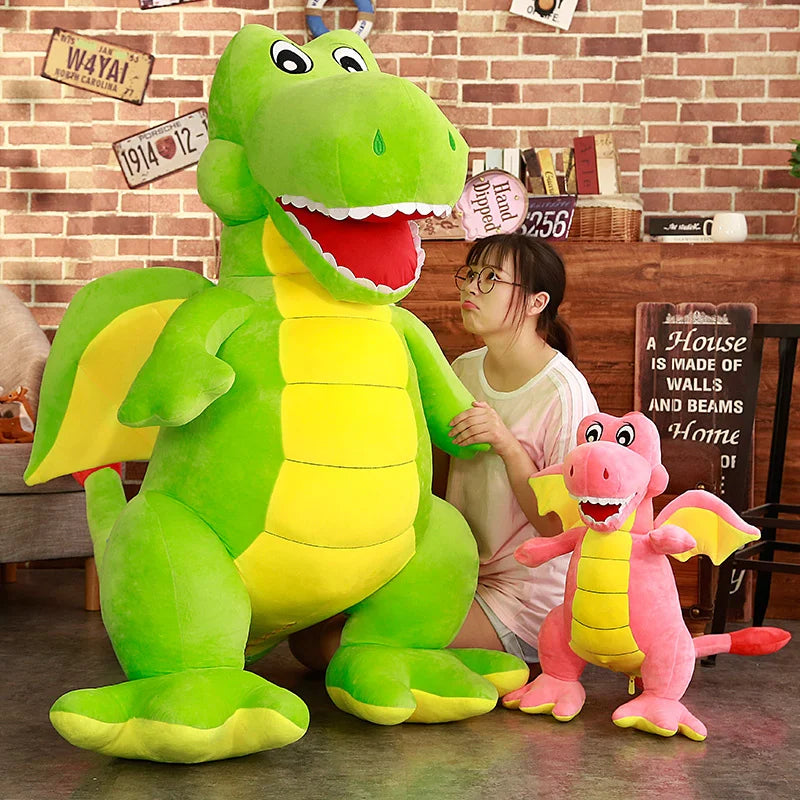 Giant Dinosaur Plush Toy - product detail view 2