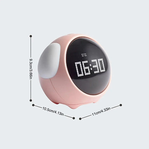 Kids Expression LED Alarm Clock Teeny Pandas