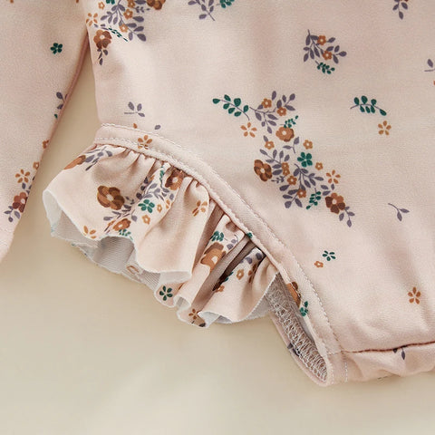 Ruffle Backless Bodysuit for Toddlers - For a Elegant Summer Look! Teeny Pandas