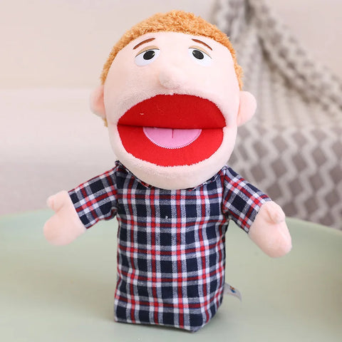 Kids Plush Finger & Hand Puppets – Role Play Toys for Bedtime Stories