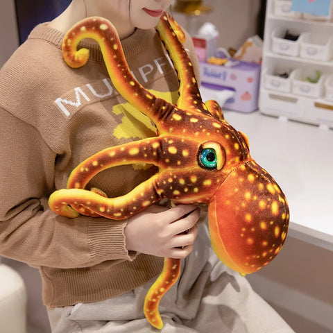 Octopus Plush Toy – Soft Stuffed Marine Animal for Kids and Adults
