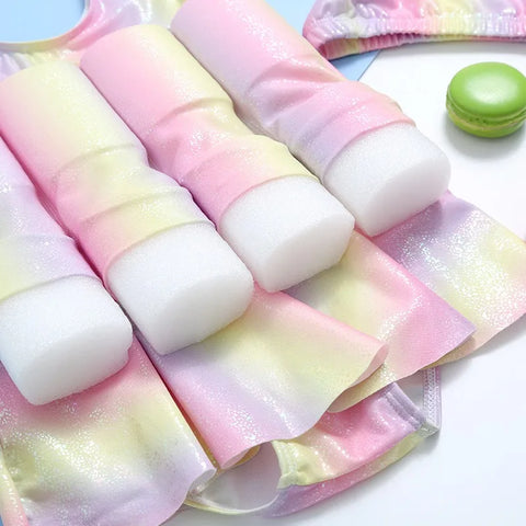 Rainbow Floating Swimsuit for Girls - Quick-Drying