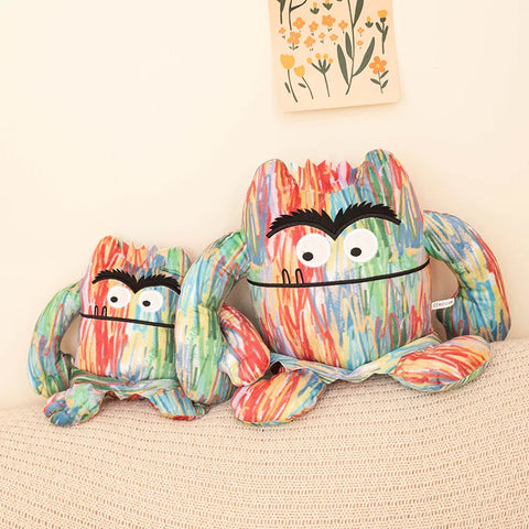 Cute Funny Demon Big Mouth Monster Plush Toys – Stuffed Anime Dolls