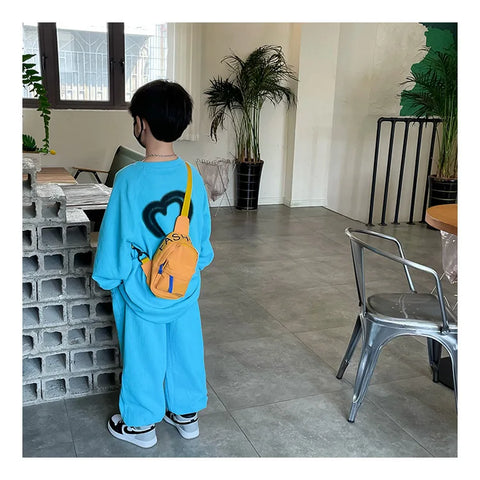 Chest Bag for Kids - Casual Shoulder Crossbody Bag for Boys