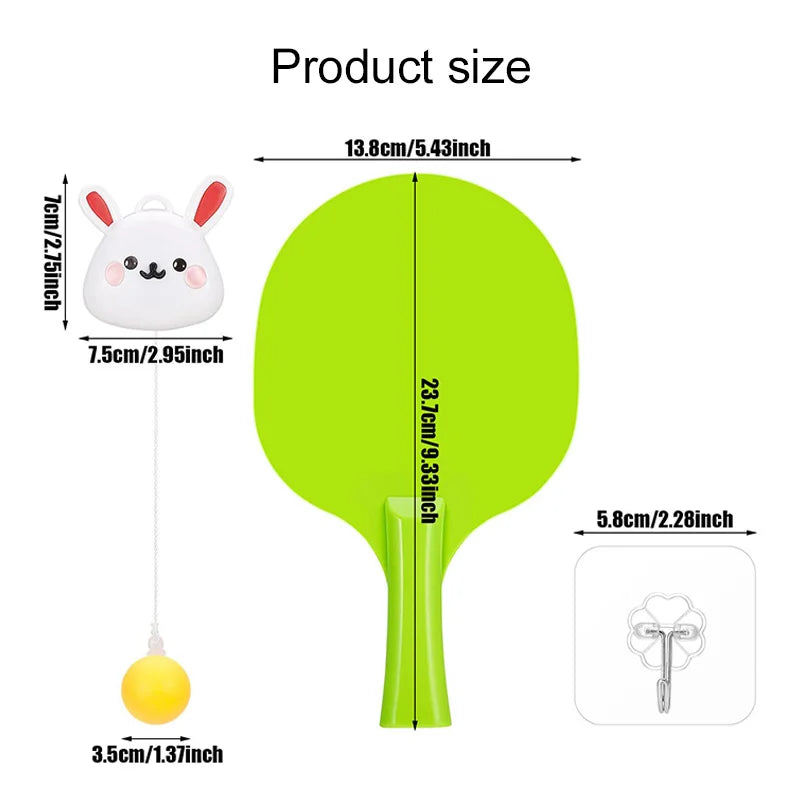 Hanging Table Tennis Game Set - Engage in Fun and Active Play! Teeny Pandas