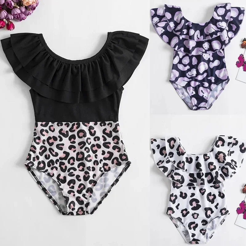Baby & Toddler One-Piece Swimwear – UPF 50+ Sun Protection Teeny Pandas