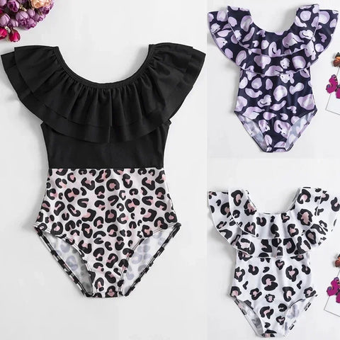 Baby & Toddler One-Piece Swimwear – UPF 50+ Sun Protection Teeny Pandas