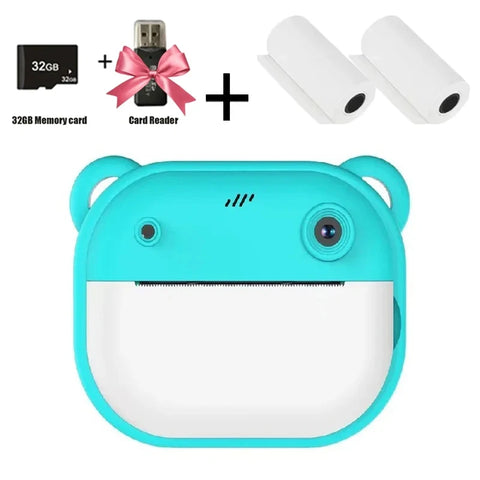 Kids Digital Thermal Print Camera - Creative Play for Kids Teeny Pandas
