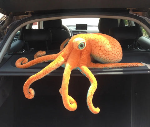 Simulation Octopus and Squid Plush Toys – Realistic Animal Stuffed Dolls