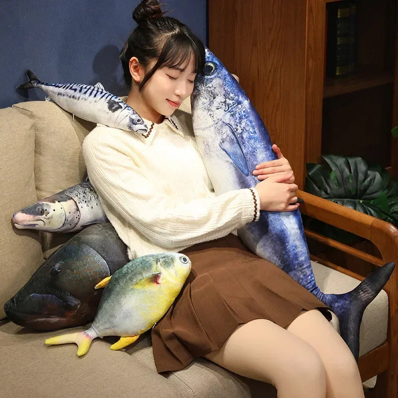 3D Simulation Fish Plush Toys - product detail view 9