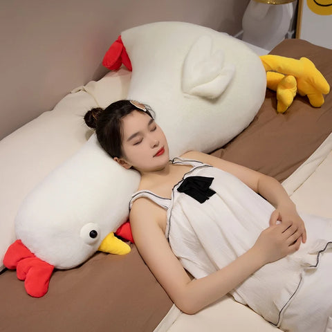 Giant Chicken Plush Toy - Stuffed Animal Sleep Pillow Doll