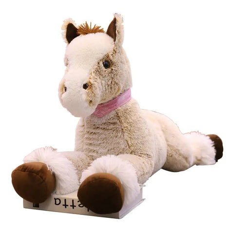 Giant Cartoon Horse Plush Toy Stuffed Animal Doll - Boys & Girls Birthday Gift