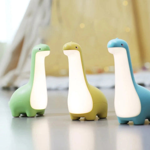Dinosaur Night Light – Cute Eye Protection Bedside Lamp for Kids