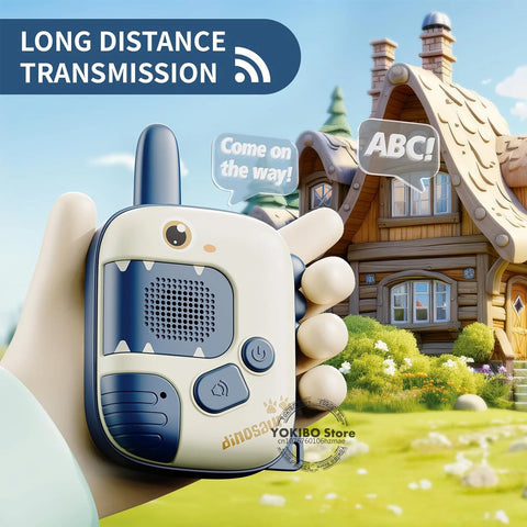 Kids Dinosaur Walkie Talkie Set
