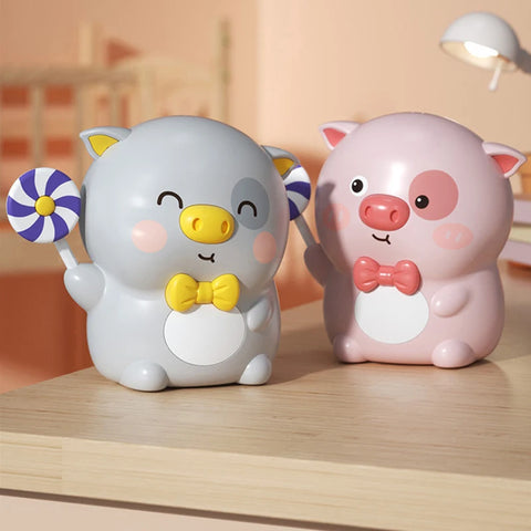Cartoon Pig Piggy Bank – Coin Saving Jar for Kids