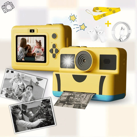 Kids Digital Instant Camera with Zero-Ink Printing