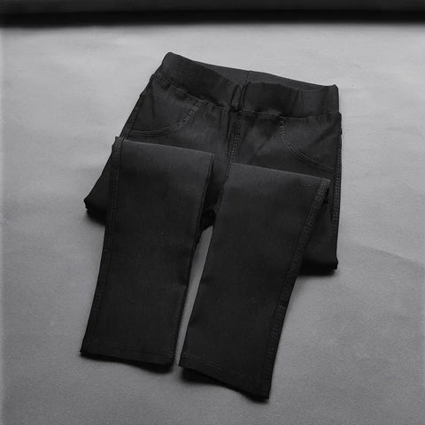 Girls' High-Waist Skinny Pencil Pants – Stylish and Comfortable Leggings