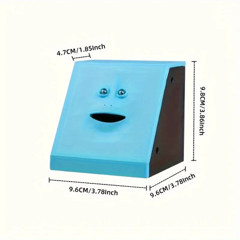 Fun Face Piggy Bank – Interactive Coin-Eating Money Box for Kids