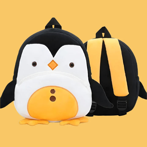Cute Cartoon Animal Series Plush Backpack for Kids