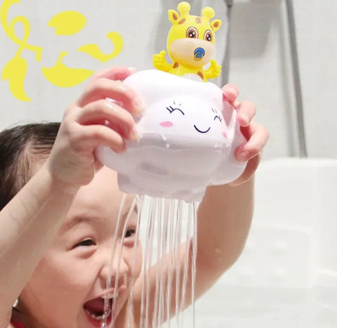 Cute Swimming Cloud Shower Bath Toy