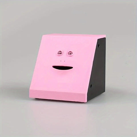 Fun Face Piggy Bank – Interactive Coin-Eating Money Box for Kids