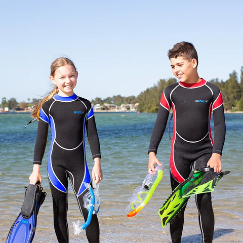 Children's Neoprene Wetsuit – Perfect for Water Sports and Outdoor Adventures