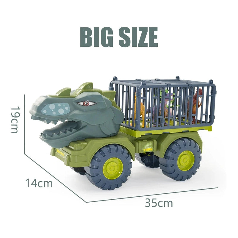 Interactive Dinosaur Engineering Vehicle Set for Kids Teeny Pandas