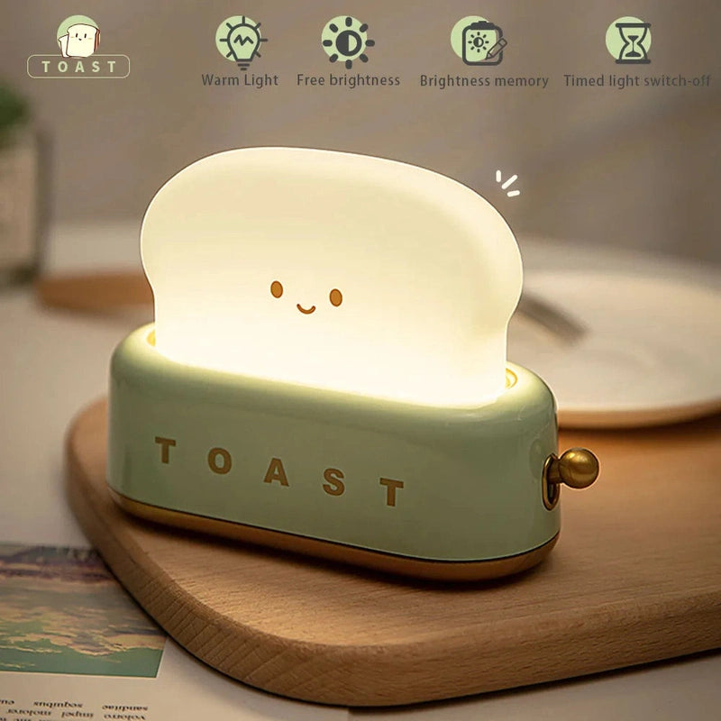 ToastyGlow Rechargeable LED Nightlight Teeny Pandas