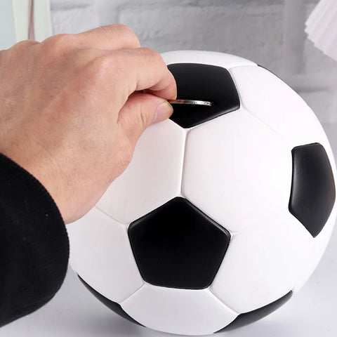 Football Piggy Bank – Creative Coin Container for Kids & Home Décor