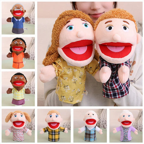 Kids Plush Finger & Hand Puppets – Role Play Toys for Bedtime Stories