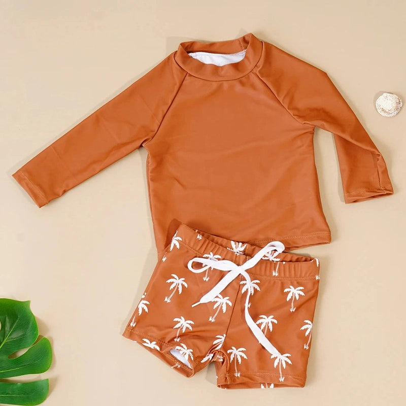 Toddler Sun Protection Swim Set - Safe, Comfortable & Ready for Fun! Teeny Pandas
