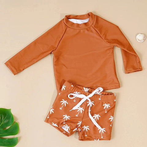 Toddler Sun Protection Swim Set - Safe, Comfortable & Ready for Fun! Teeny Pandas