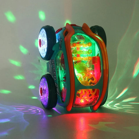 Electric Rotating Stunt Car - Adventure and Fun in Every Stunt! Teeny Pandas
