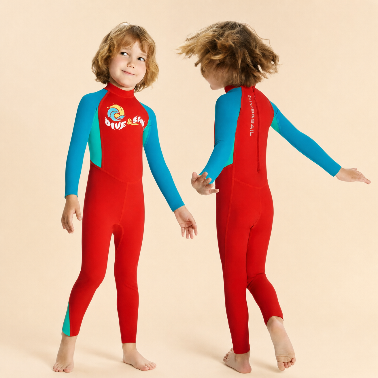 Kids Full Body UV Protection Swimsuit