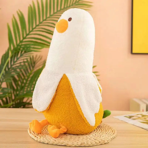 Soft Banana Duck Plushies